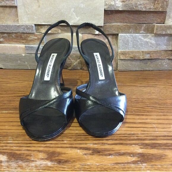 MANOLO BLAHNIK Heels Sandals - Picture 1 of 11